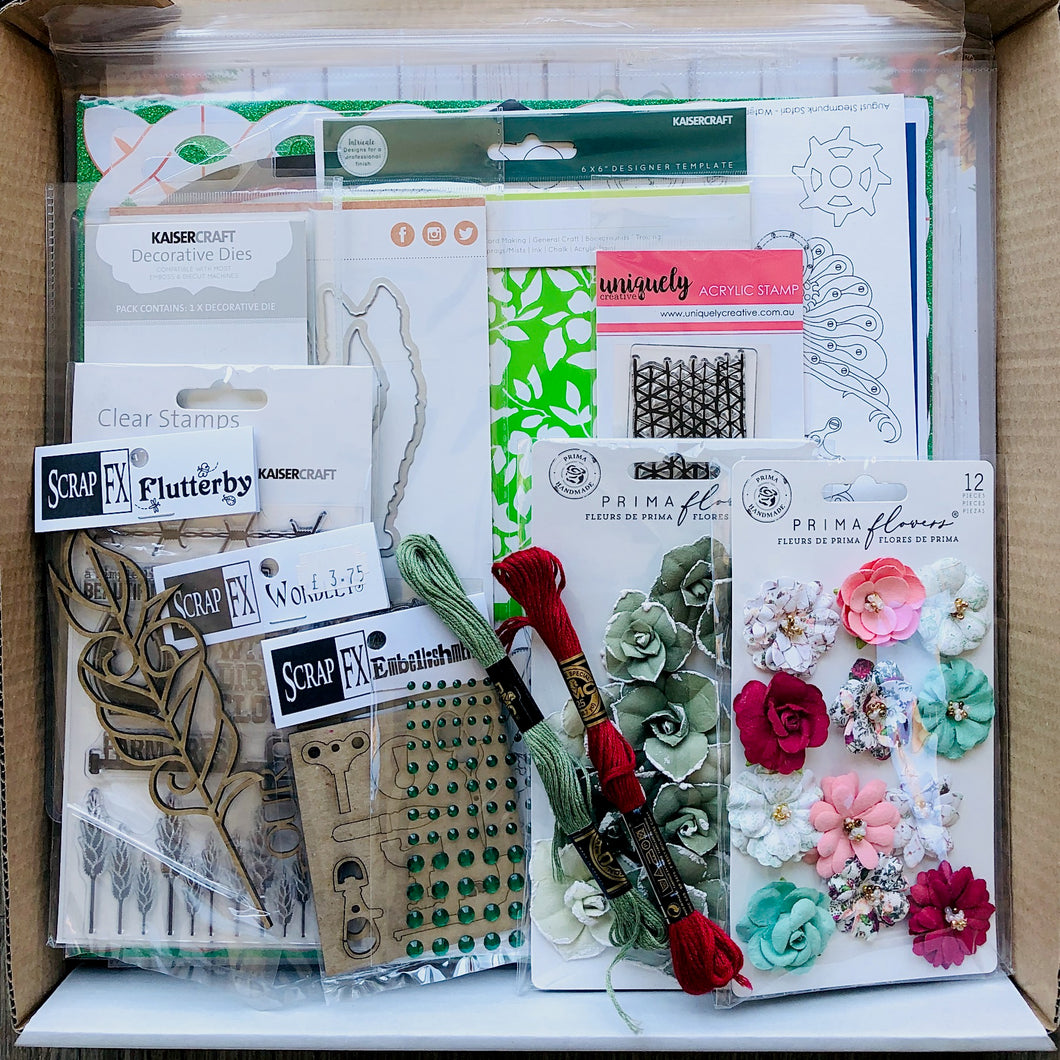 Mystery Scrapbooking Box